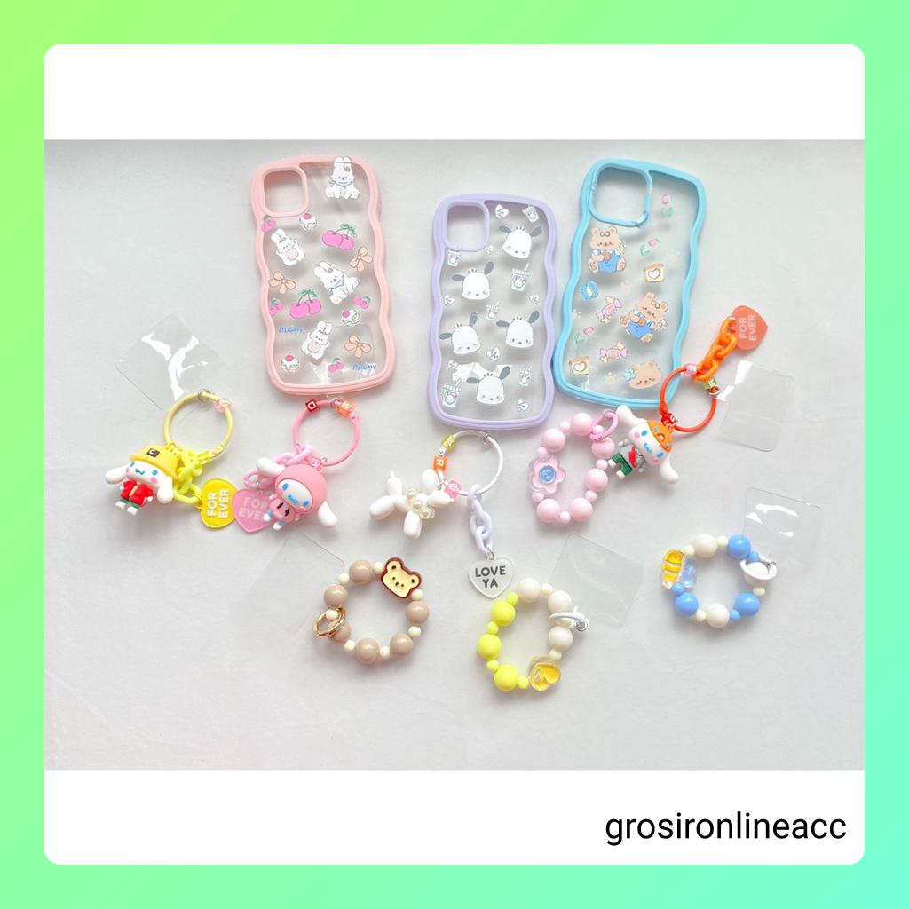 Softcase Motif karakter For Iphone 7+ 8+ Plus X Xs Xr Max 11 12 13 14 Pro Max 14+ 14Plus HH36 DY