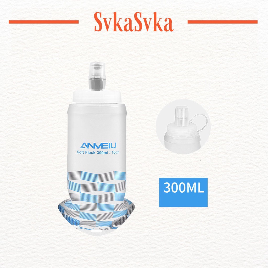 Soft Flask 300ml Frosted TPU Outdoor Sports Running Cycling