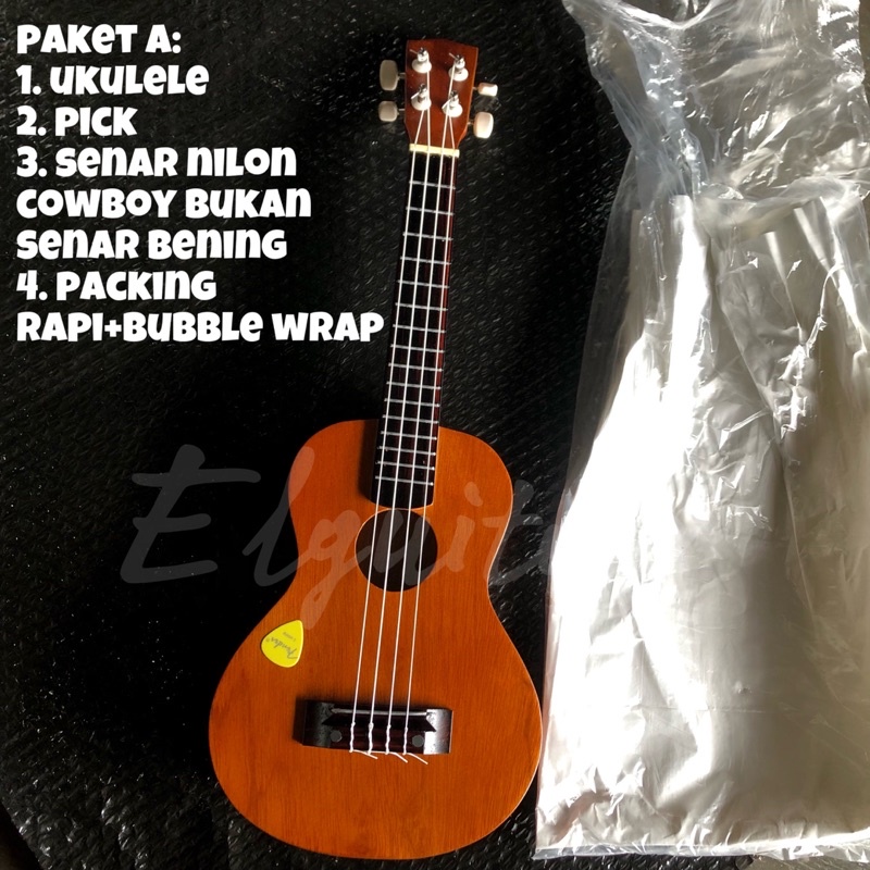 UKULELE Issaku soprano brown uk21 premium