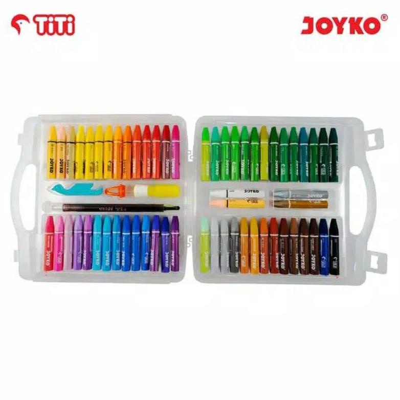 

( COD ) Crayon Joyko OP-55S 55 Warna Drawing Tools ~