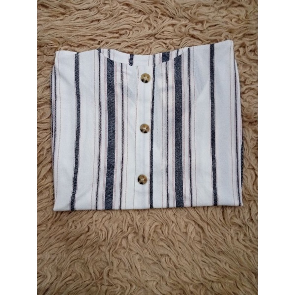 BLOUSE SALUR KANCING BELAKANG BRANDED TERMURAH