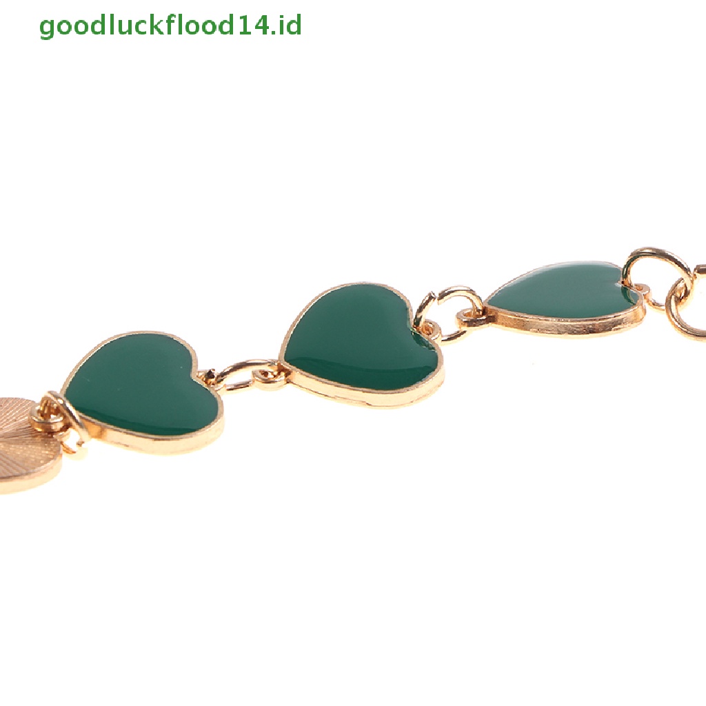 [GOOGFOUR] Diy Bling Berlian Gelang Rantai Aksesoris Kristal Ponsel Case Cover Kreatif [TOP]