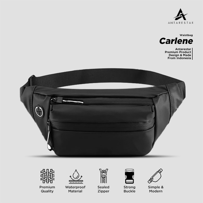 Tas Selempang Waistbag Pria Bersepeda Tas Selempang Olahraga Lari Tas Pria Wanita Waterproof