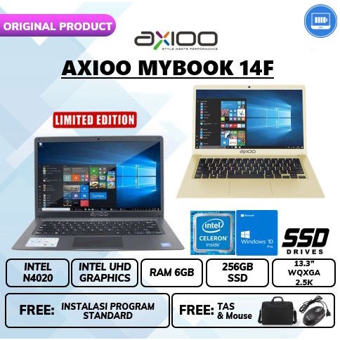 LAPTOP AXIOO MYBOOK 14F N4020