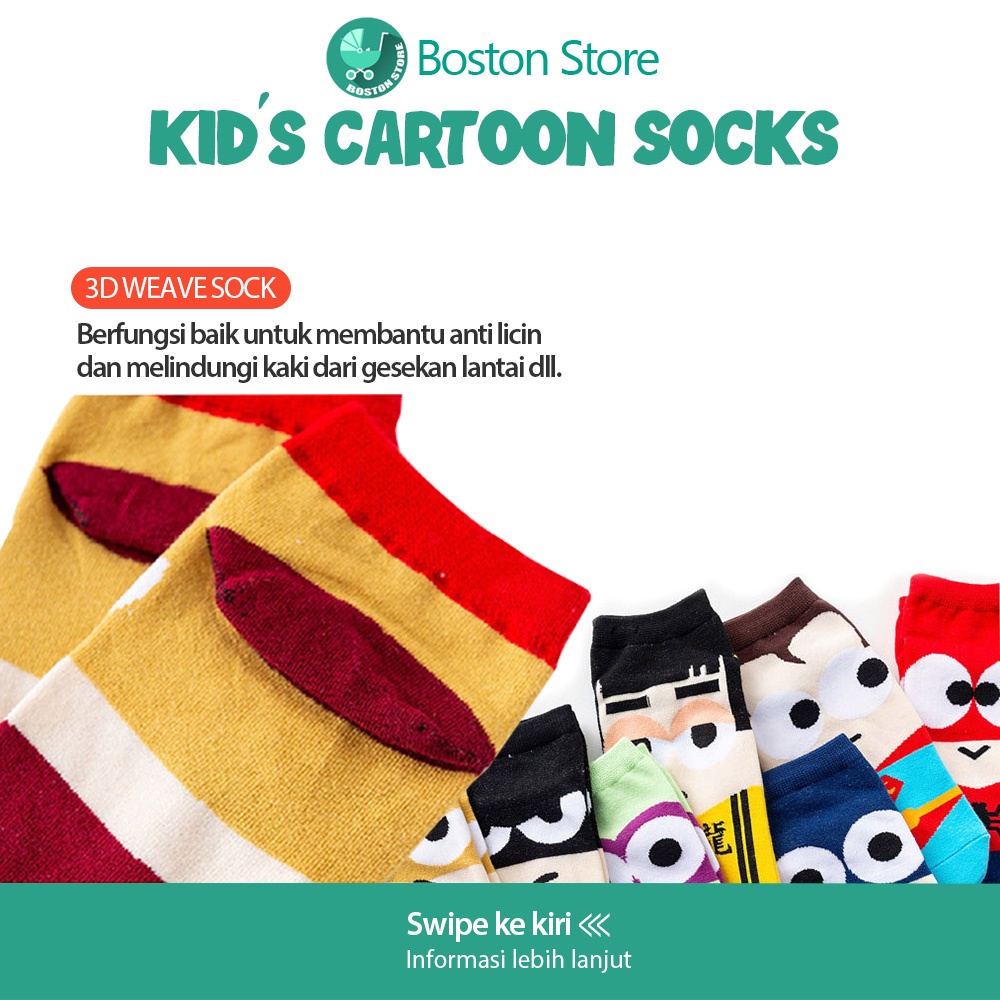 Bostonstore Kaos Kaki Anak Motif / Kaos kaki soccks laki2 superman kartun hero spiderman kaos / Kaos Kaki Anak Laki-Laki / Kaos Kaki Anak Sd / Kaos Kaki Anak Tk / Kaos Kaki Anak Anti Slip / Kaos Kaki Karakter Anak / Kaos Kaki Motif / Kaos Kaki Gambar Lucu