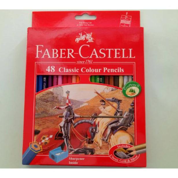 

Miliki - Pensil Warna Faber Castell 48 W Clasic ,,