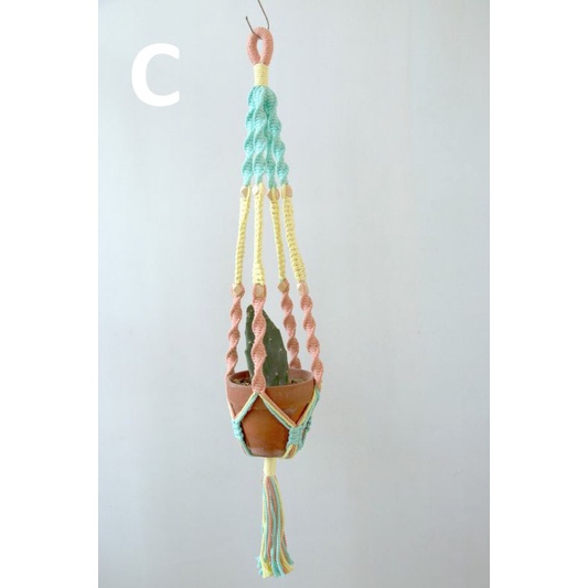 Gantungan Pot Macrame Aesthetic Part 2