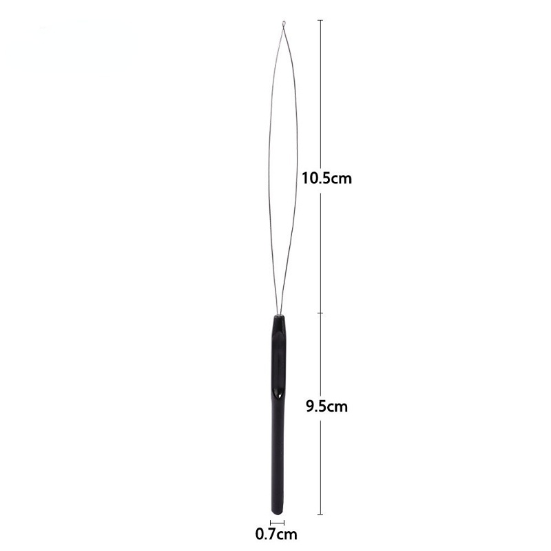 Color Threader DIY Alat Perontok Manik Gelang Kalung Maker Portable Gagang Plastik Bead Threader