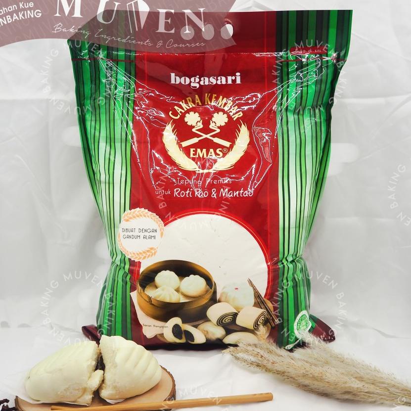 

☛ TEPUNG CAKRA KEMBAR EMAS ROTI PAO & MANTAO 5 KG ✷