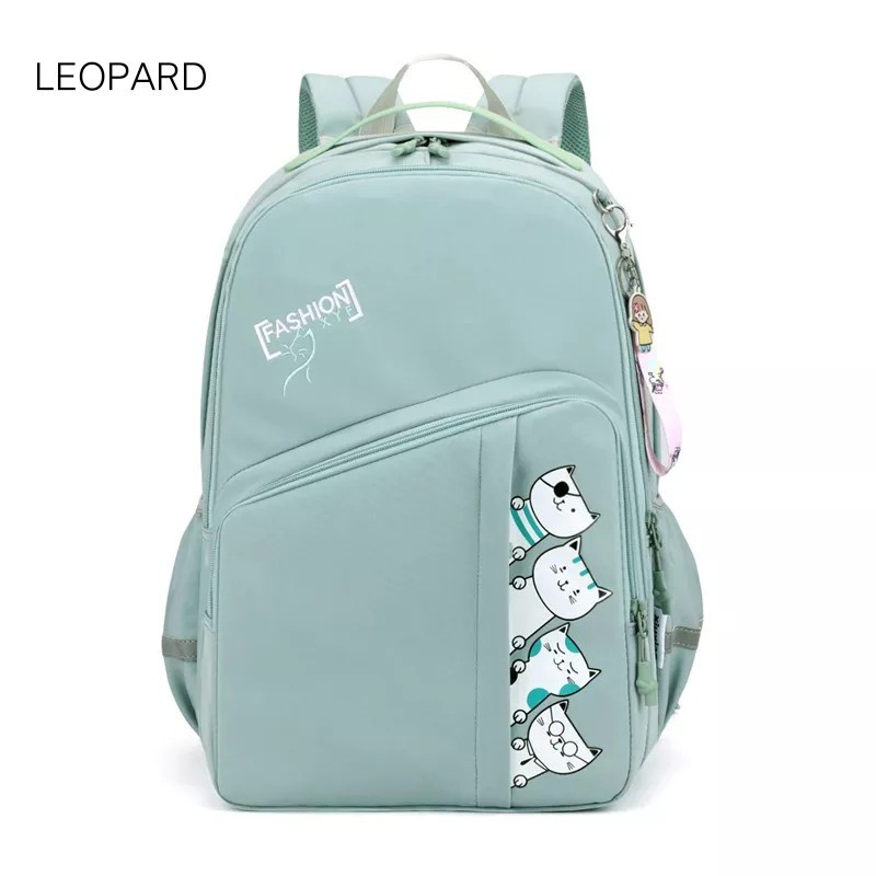 Terbaru Tas Sekolah TK SD SMP SMA Ransel Anak Perempuan Laki-Laki Backpack Laptop Fashion Motif Cat