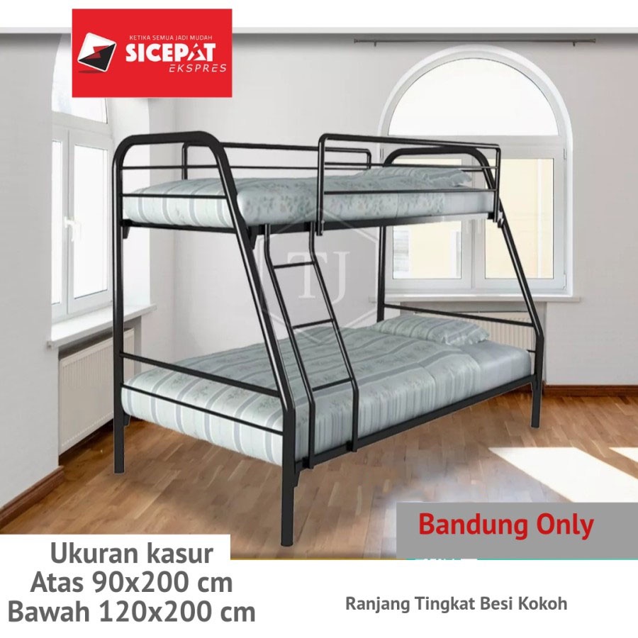 Ranjang Tingkat/ susun Bunkbed Besi New Mars Orbitren Bandung