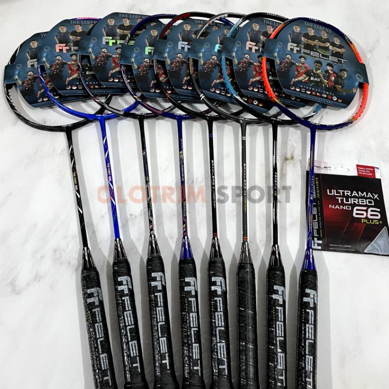 Raket Badminton Felet 30lbs The Fiery 222 Aggressor 002 Brawlers 01 02 Fanatic 112 113 Original