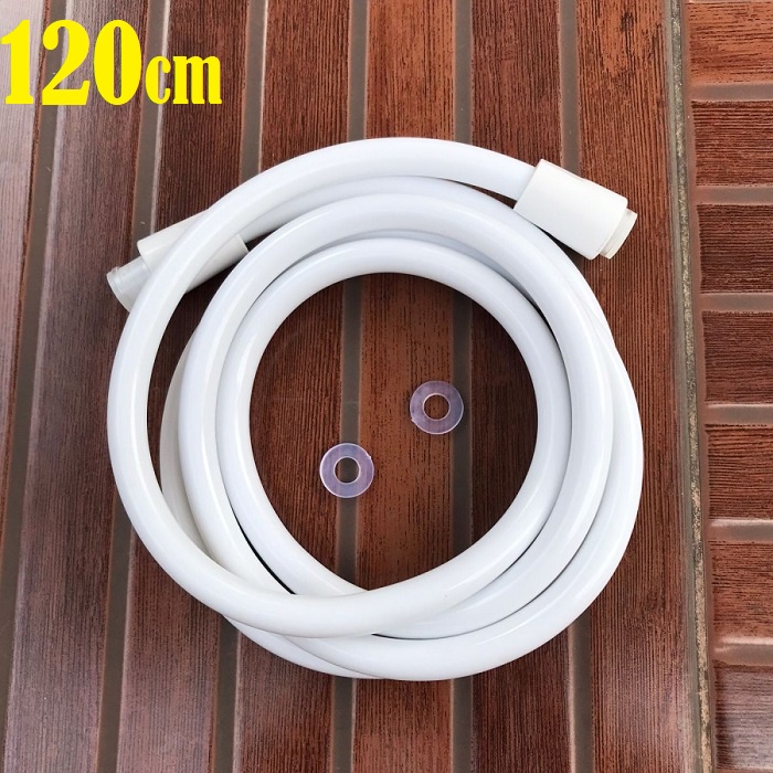 selang shower pvc putih 120cm selang shower cebok 120cm selang shower bidet pvc flexible jet shower