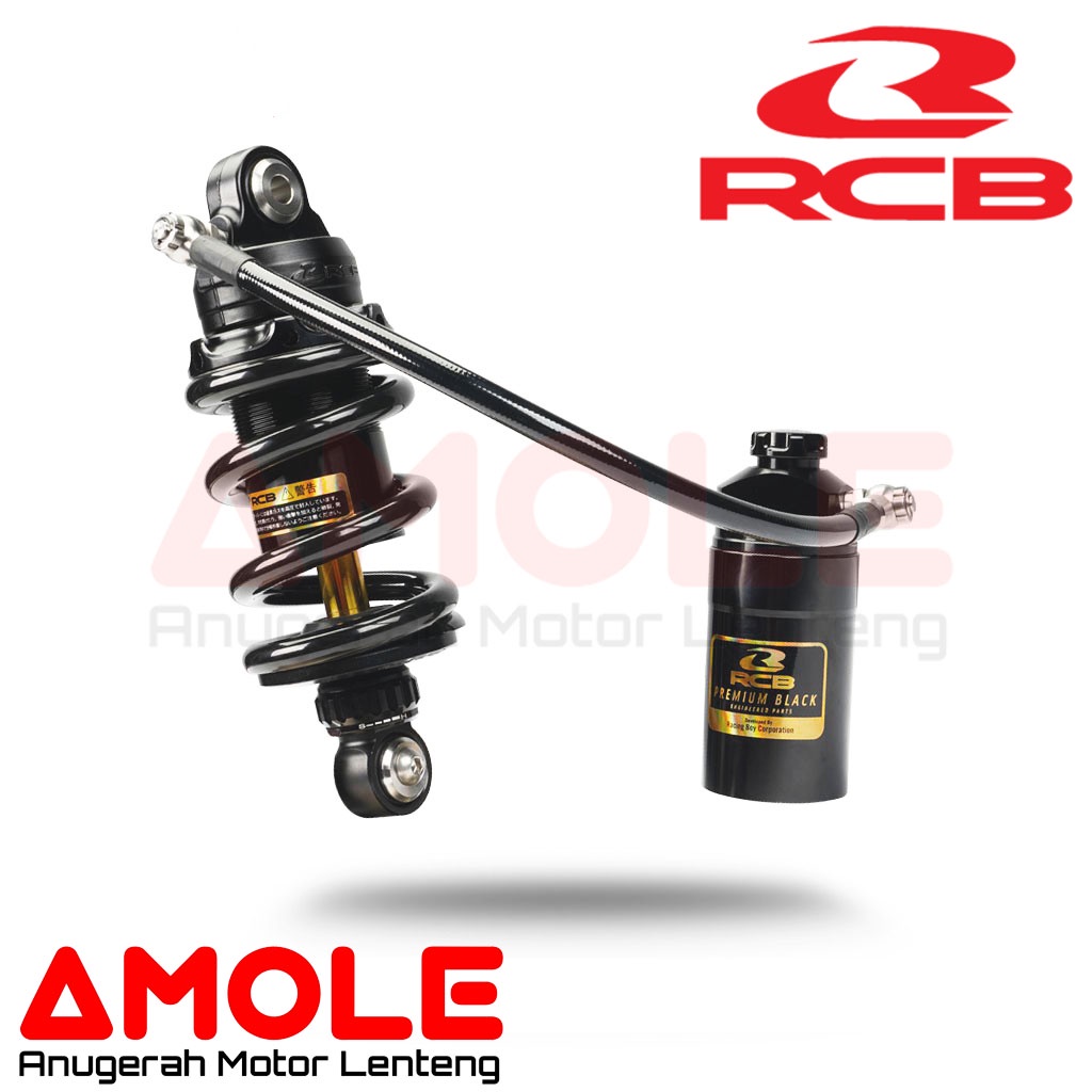 Shock Breaker Shockbreaker Tabung RCB DB-2 Line Gold Black Ninja 150