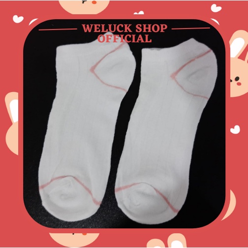 Kaos Kaki KS67 Kaos Kaki Casual Fashion Pendek Wanita Korea