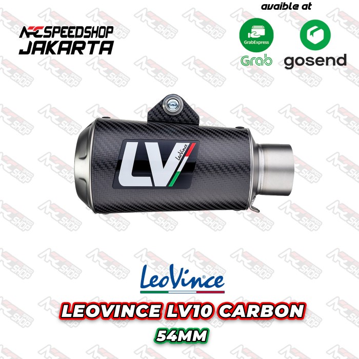 Knalpot Leovince Lv 10 Carbon Silencer Only #Original