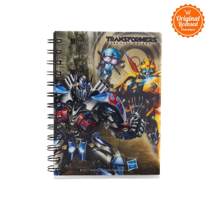 

Notebook Transformers B6 Note Book (Mv5)