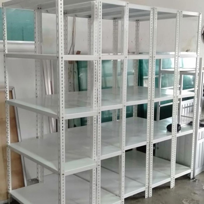best produk] Rak Besi Siku Lubang 5 SUSUN TEBAL