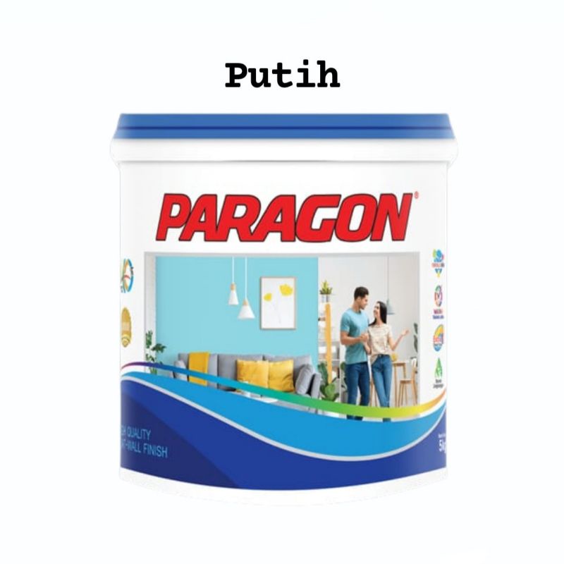 Cat Tembok Paragon Emulsion Putih - 1Kg