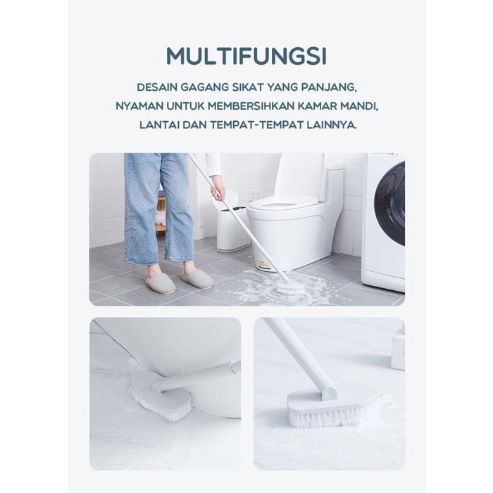 Samono Sikat Keramik Kamar Mandi Toilet Silikon Pembersih Kloset SFB11