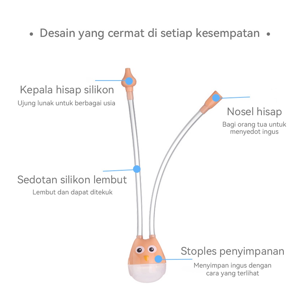 Lakhu Alat Sedot Ingus bayi/Alat Hisap Ingus / Sedotan Ingus Selang/Sedot Ingus Panjang/penyedot ingus bayi