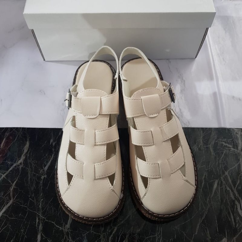 [COD] 7011 Sandal Wanita Import KP Tali Belakang