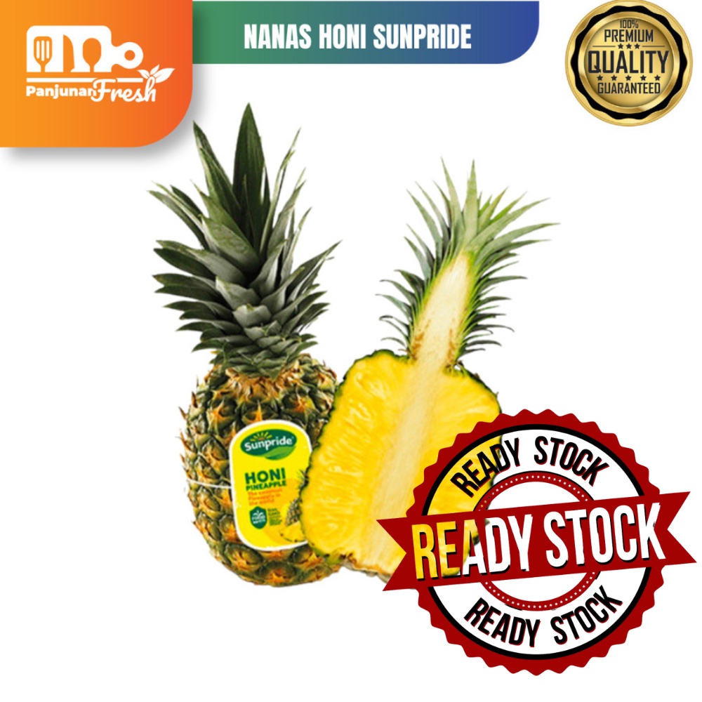 

BUAH NANAS MADU HONI SUNPRIDE 1,6 KG - 2 KG PER BUAH