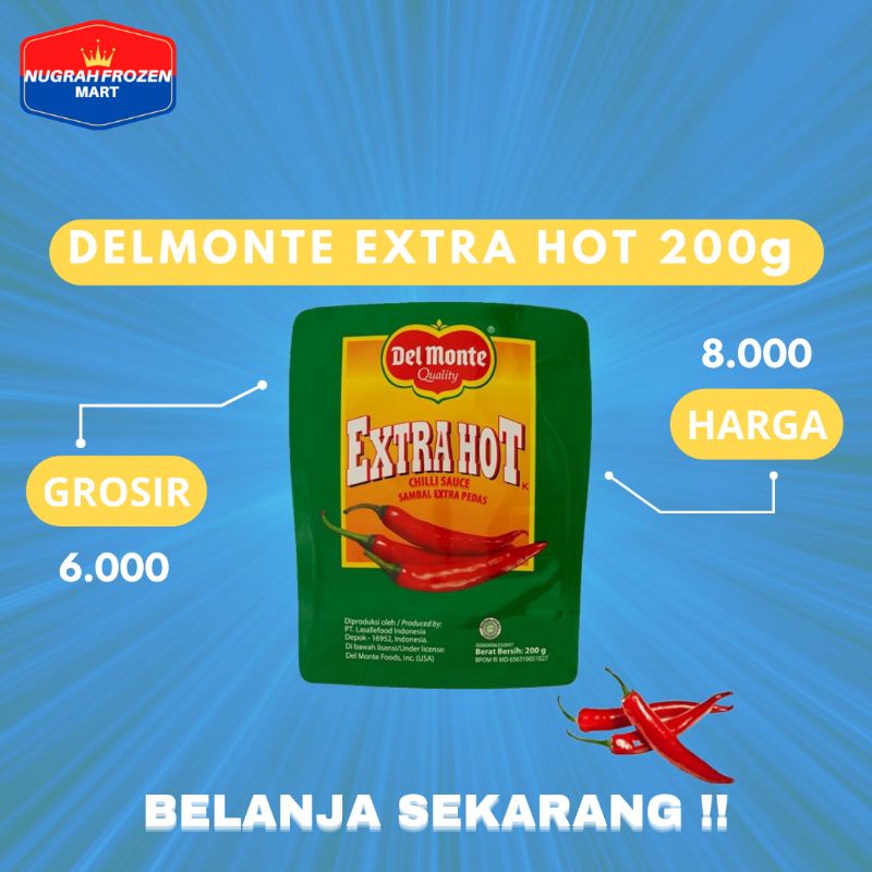 

SAOS DELMONTE EXTRA HOT 200g