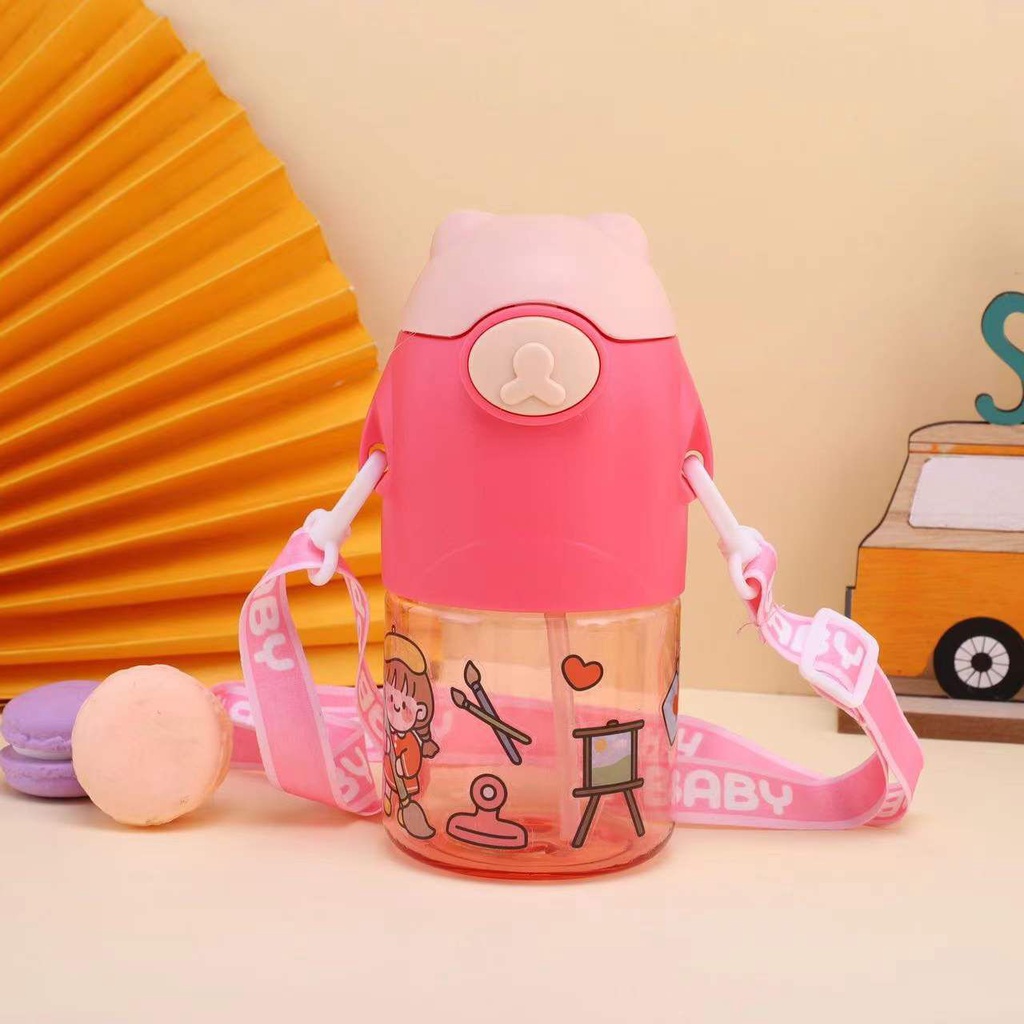 [Juallaris](BTL.27)Botol Minum Anak BPA/ Child Drink Bottle / Tempat Minum Anak Lucu Dan Unik / Botol Minum Viral / Import