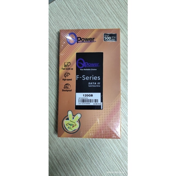 SSD QPOWER 2.5&quot; SATA ( 128GB / 256GB / 512GB ) - Garansi 3 Tahun