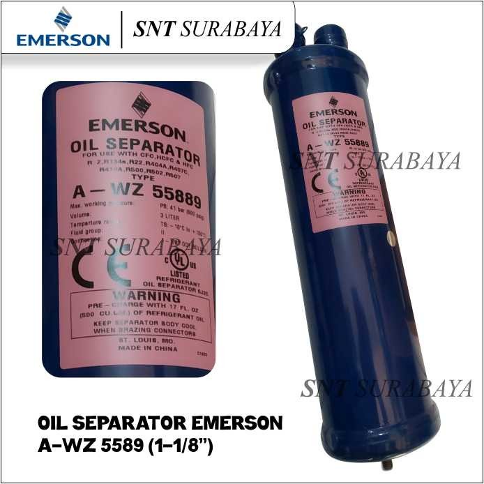 Oil Separator Emerson 1-1/8" A-WZ 55889 - Oli separator emerson 55889