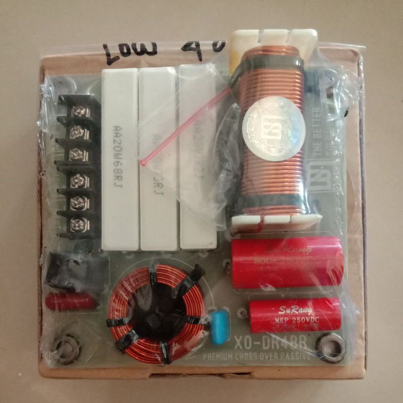 cross over pasif 2way dr48r( low 4ohm hig 8ohm)