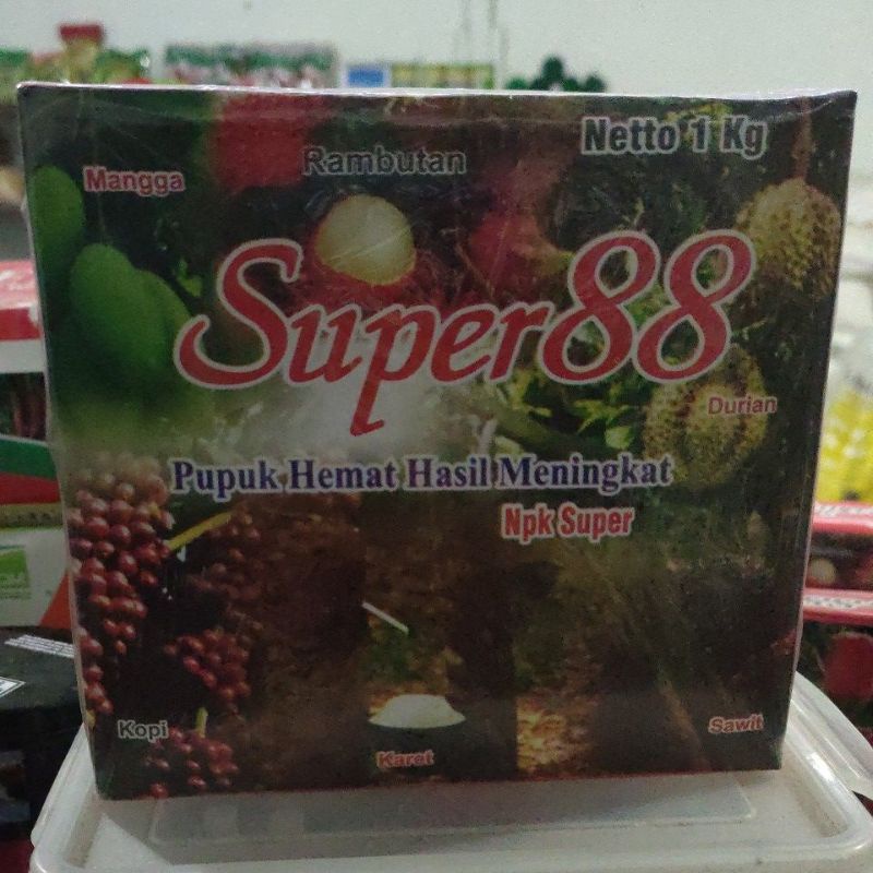 PUPUK NPK SUPER 88 1kg 100% ORIGINAL
