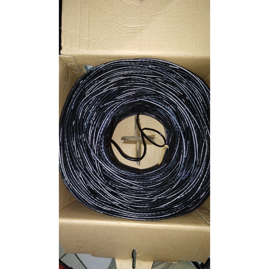 Kabel Lan ftp Outdoor cat 5e 305 meter / ftp outdoor cat 5 spectra original resmi
