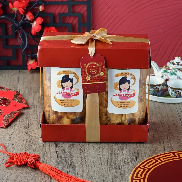 

✨READY✨ -PARCEL/HAMPERS LEBARAN, NATAL,IMLEK,VALENTINE KENTANG EBI/PEDAS/TERI - KENTANG EBI- 1.1.23
