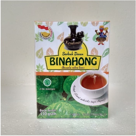 

Daun Binahong Serbuk Instant Herbal Kendi Mas 150 Gr