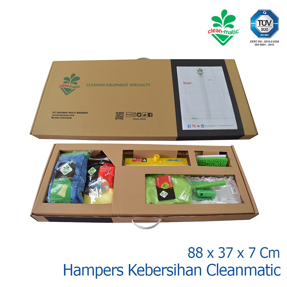 Ktmstore Hampers Kebersihan Sapu Pel Starter Kit Paket Kebersihan Cleanmatic