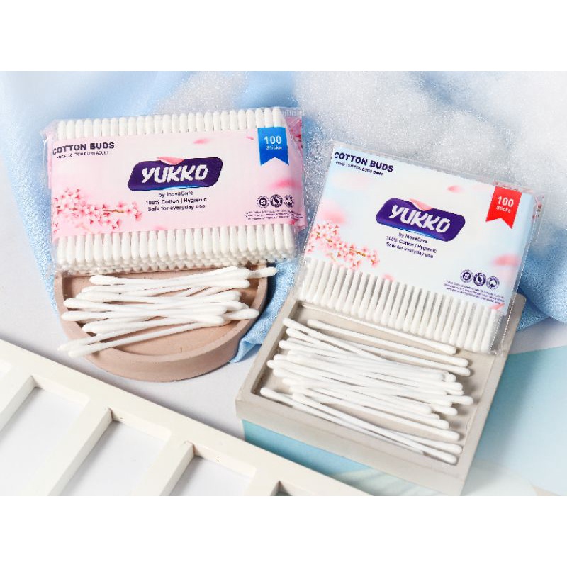 Yukko Cotton Bud Baby dan Adult 50's 100's 150's
