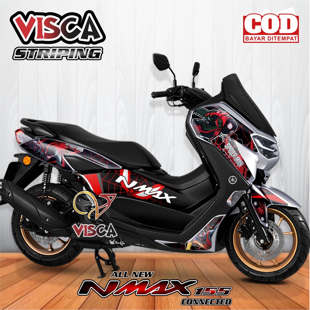 Striping Nmax 2022 Variasi - Stiker Sticker Striping Variasi Lis Yamaha Nmax 2022 - Striping Hologra