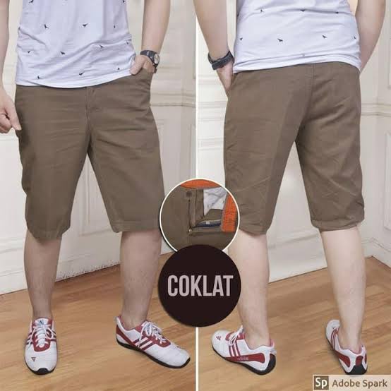 BISA Cod CELANA PENDEK CHINO CINO PRIA DEWASA BAHAN COMBED STRETCH