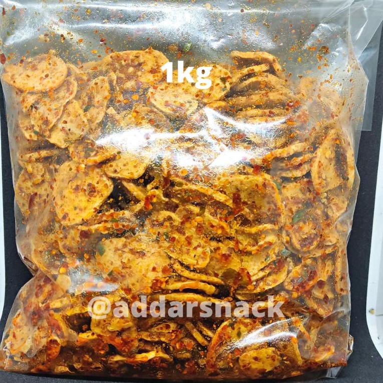 

STOCK TERBATAS E886 Keripik Basreng Bumbu Basah Daun Jeruk Halal 1kg