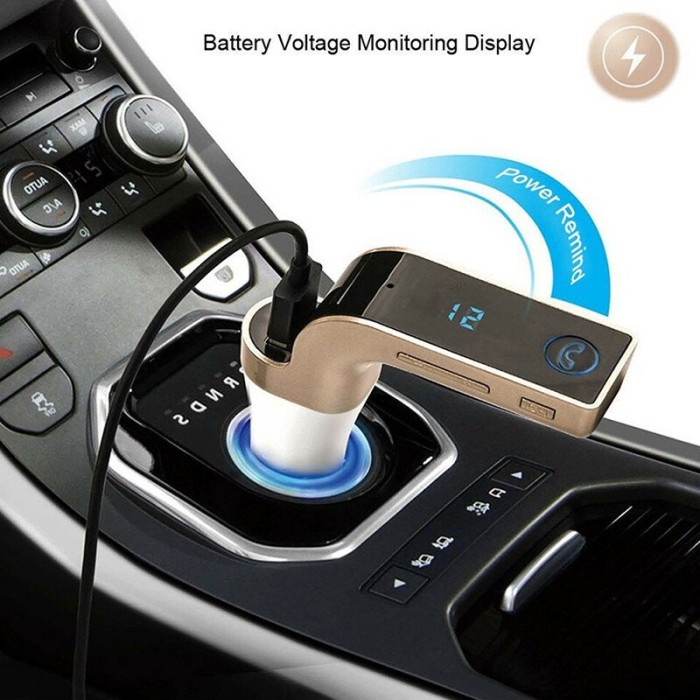 CARG7 FM MP3 USB Transmitter Music Modulator Wireless Bluetooth CAR G7