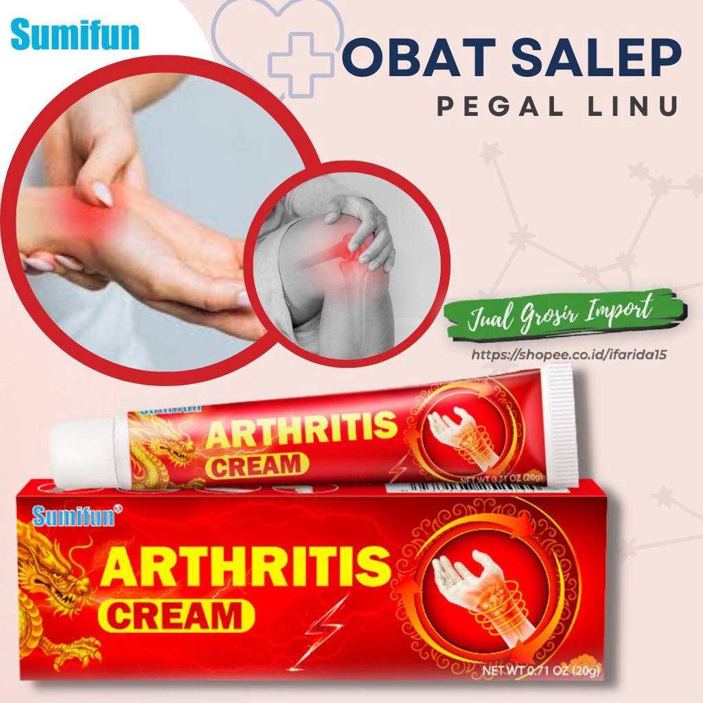 Salep Arthritis Untuk Rematik Asam Urat Nyeri Sendi Otot Jari Pinggang