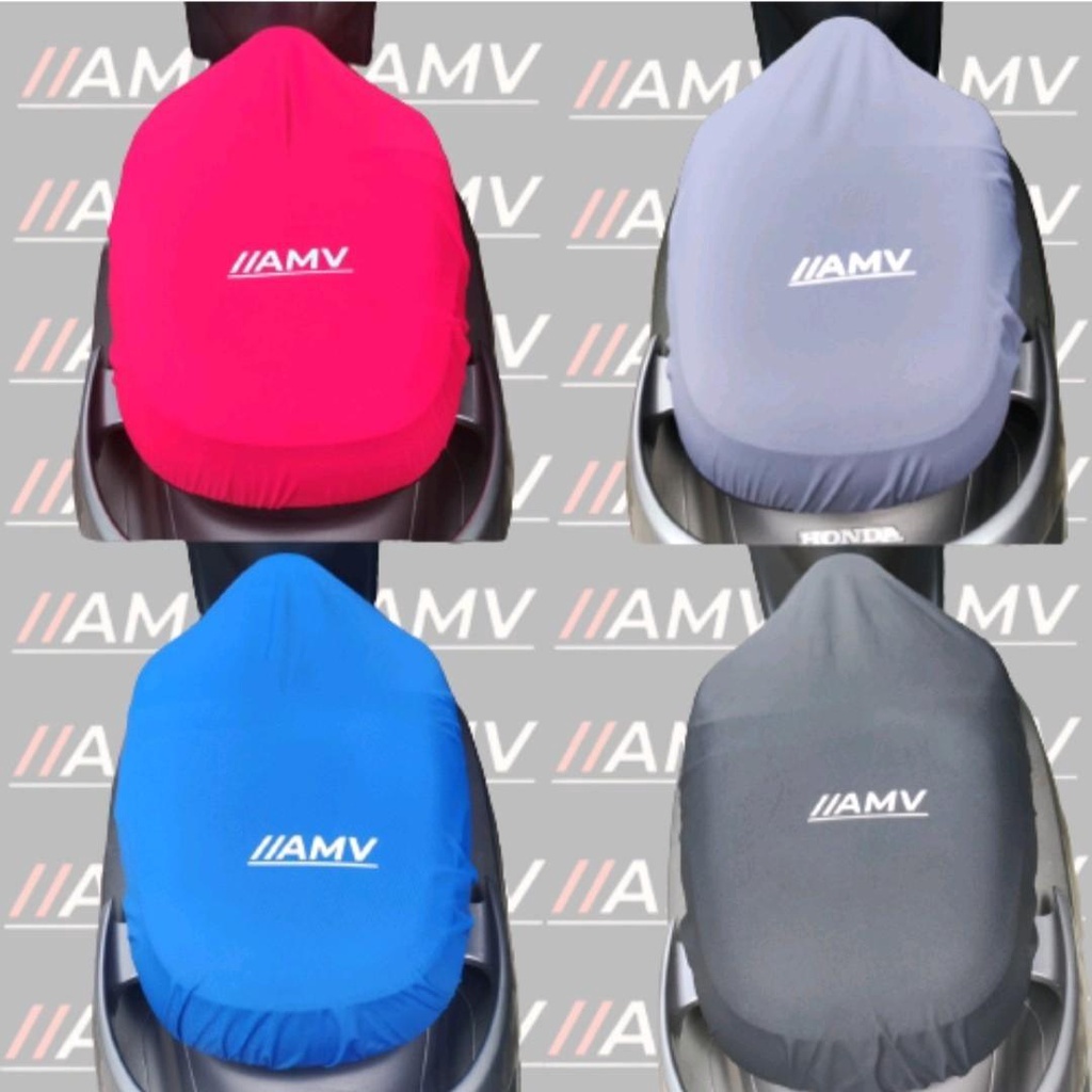 Tutup Jok Motor Waterproof Amv Premium Vario Mio Scoopy Fazzio Nmax Vespa Aerox Pcx Lexi Adv / Sarung Jok Motor anti cakaran kucing dan tahan air