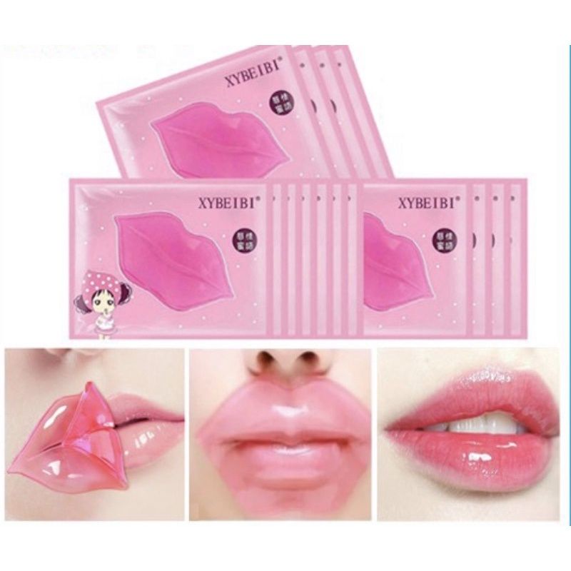 Masker Bibir Collagen Pelembab Bibir Kering Pecah Lip Mask Moisturizing Lips Moist