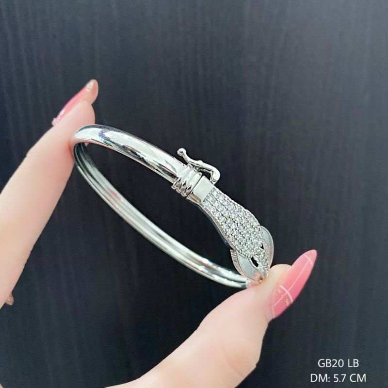 Gelang Xuping Wanita Bangle Dewasa Silver GB20 LB