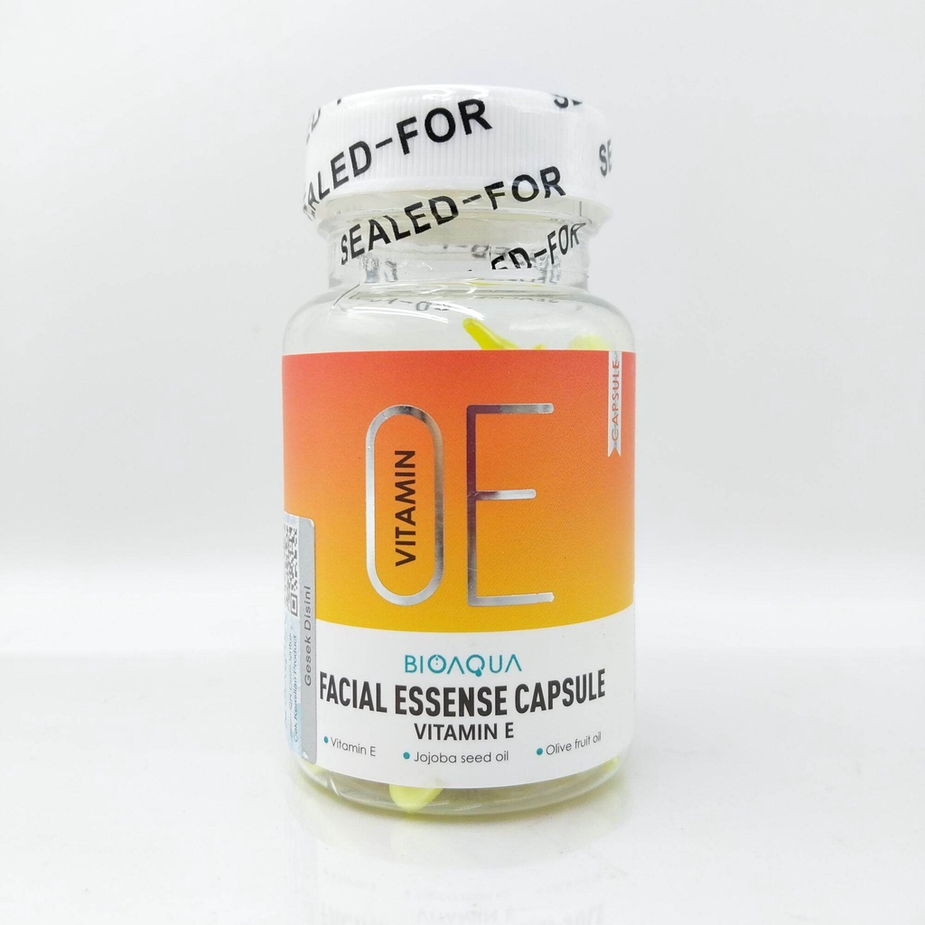 BIOAQUA FACIAL ESSENCE - Serum Bioaqua Vitamin E Wajah Glowing - Serum Vitamin E