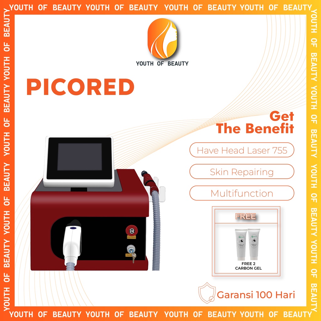 Alat Laser Kecantikan Penghilang Flek Hitam Komedo Jerawat Tato Tahi Lalat Kutil Sulam Alis Bibir Pi