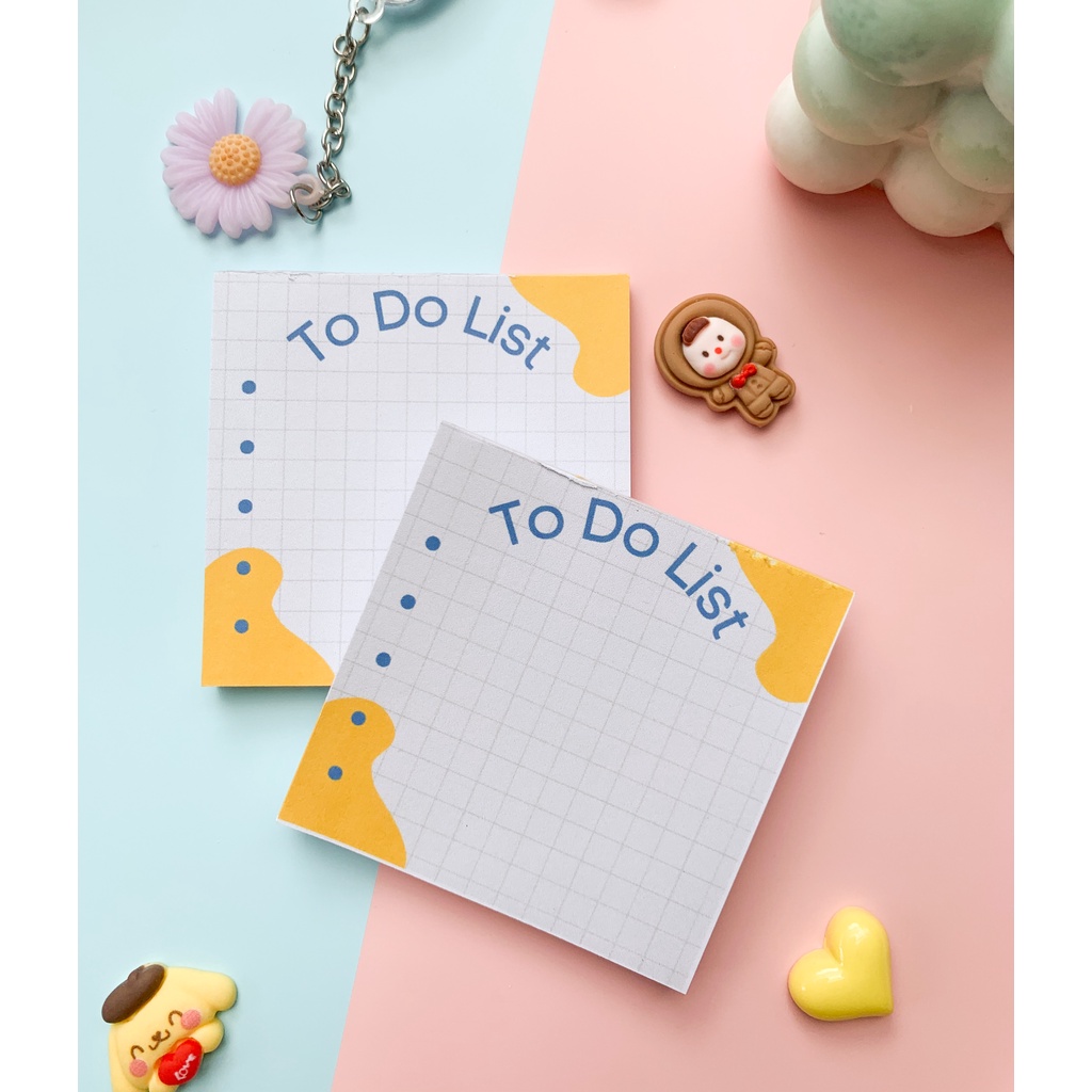 【GOGOMART】Kertas Memo Memopad Memo Notepad / Memo Catatan Bukan Sticky Notes Tempel - MM002