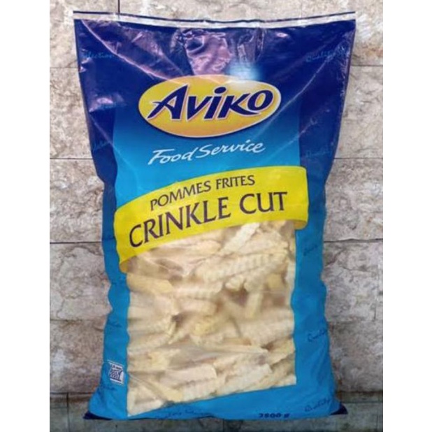 Kentang Goreng Crinkel AVIKO Premium 2,5kg